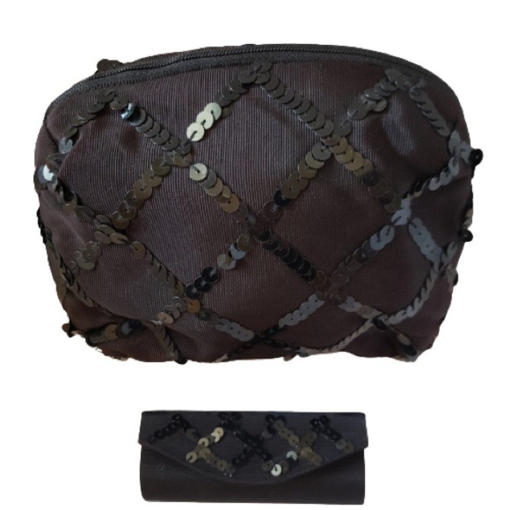 Lancome Sequence Purse with Matching Lipstick Holder